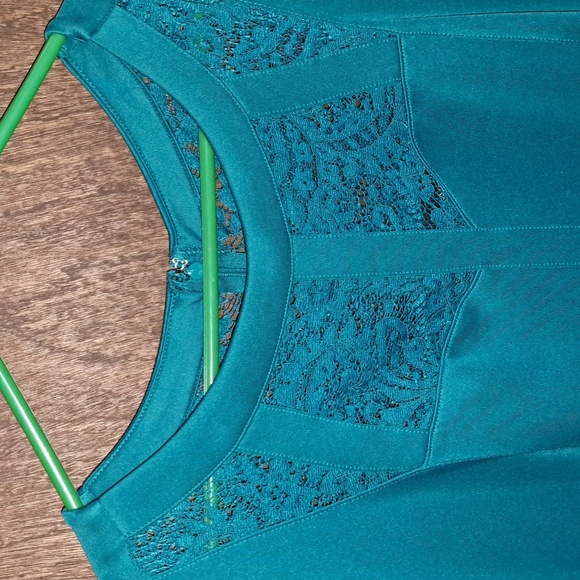 Green dress, size 22/24. Lane Bryant - Picture 4 of 4